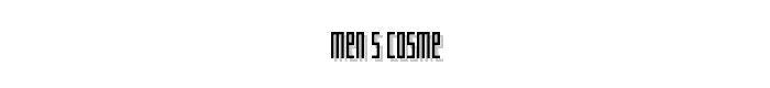 MEN_S COSME font